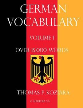 Paperback German Vocabulary Book