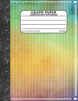 Graph Paper Composition Notebook: Math and Science Lover Graph Paper Cover (Quad Ruled 5 squares per inch, 100 pages) Birthday Gifts For Math Lover Teacher,Student Notebook