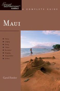 Paperback Explorer's Guide Maui: Includes Molokai & Lanai: A Great Destination Book