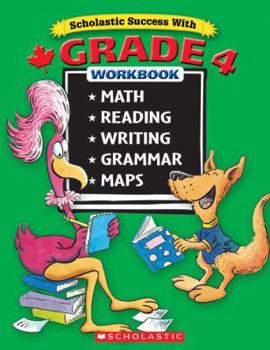 Paperback Scholastic Success with 4th Grade Workbook Book