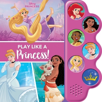 Board book Disney Princess: Play Like a Princess! Sound Book [With Battery] Book