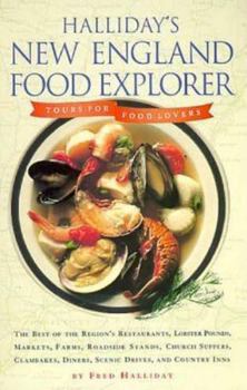 Paperback Halliday's New England Food Explorer Book