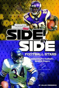 Paperback Side-By-Side Football Stars: Comparing Pro Football's Greatest Players Book