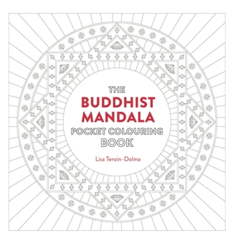 Paperback Buddhist Mandala Pocket Coloring Book: 26 Inspiring Designs for Mindful Meditation and Coloring Book