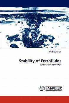 Paperback Stability of Ferrofluids Book