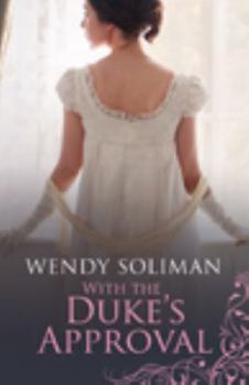 Paperback With the Duke's Approval [Large Print] Book