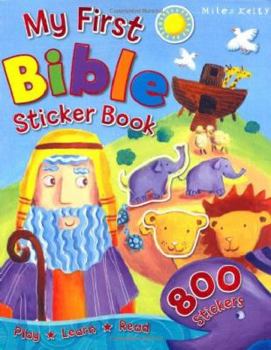 Paperback My First Bible Sticker Book