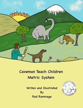 Paperback Caveman Teach Children Metric System: Measurement Book