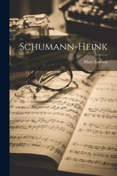Paperback Schumann-Heink Book