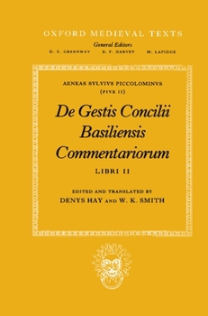 Hardcover de Gestis Concilii Basiliensis Commentariorum: Libri II Book