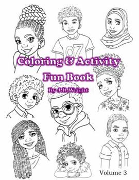 Paperback Coloring and Activity Fun Book: Volume 3 Book