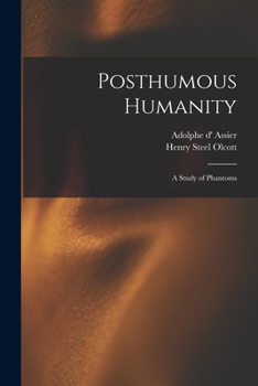 Paperback Posthumous Humanity: a Study of Phantoms Book