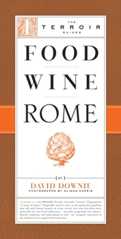 Paperback Food Wine Rome Book