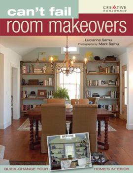 Spiral-bound Can't Fail Room Makeovers Book