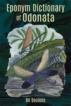 Hardcover Eponym Dictionary of Odonata Book