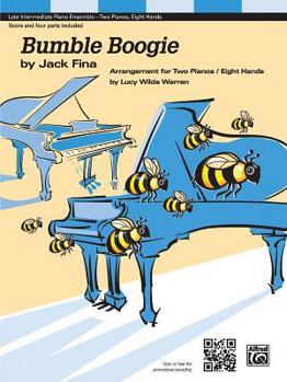 Paperback Bumble Boogie: Arrangement for Two Pianos/Eight Hands Book