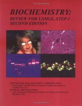 Paperback Biochemistry: Review for USMLE Step I Book