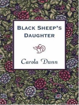 Hardcover The Black Sheep's Daughter [Large Print] Book