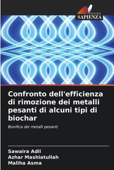 Confronto dell'efficienza di rimozione dei metalli pesanti di alcuni tipi di biochar (Italian Edition)