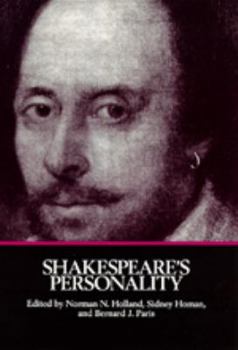Hardcover Shakespeare's Personality Book