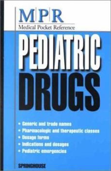 Paperback Medical Pocket Reference: Pediatric Drugs Book