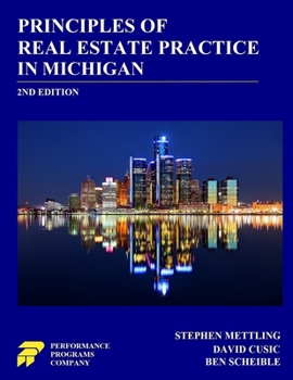 Paperback Principles of Real Estate Practice in Michigan: 2nd Edition Book