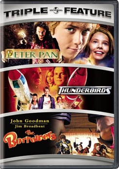 DVD Peter Pan / Thunderbirds / Borrowers Book