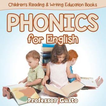 Paperback Phonics for English: Children's Reading & Writing Education Books Book