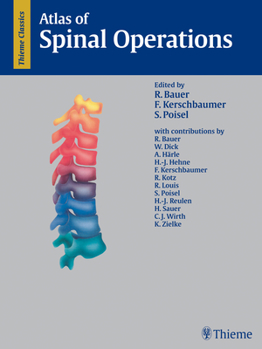 Hardcover Atlas of Spinal Operations Book