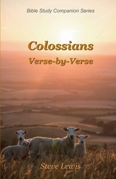 Paperback Colossians Verse-by-Verse Book