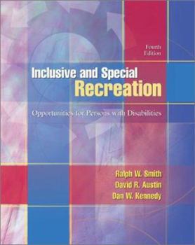 Hardcover Inclusive And Special Recreation: Opportunities For Persons With Disabilities Book