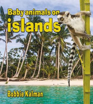 Library Binding Baby Animals on Islands Book