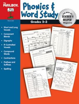 Paperback The Best of TEACHERS HELPER: Phonics & Word Study (Grs. 23) Book
