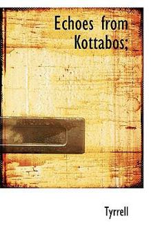 Paperback Echoes from Kottabos; Book