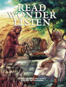 Hardcover Read, Wonder, Listen: Stories from the Bible for Young Readers Book