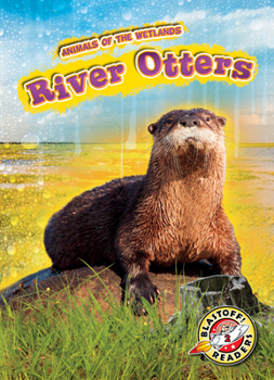 River Otters - Book  of the Scholastic: Blastoff!  Animals of the Wetlands