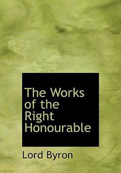 Paperback The Works of the Right Honourable [Large Print] Book