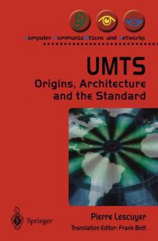 Paperback Umts: Origins, Architecture and the Standard Book