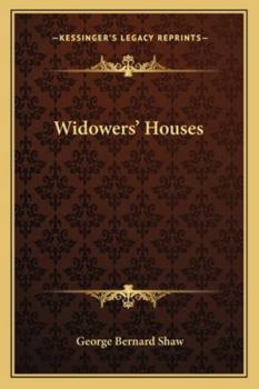 Paperback Widowers' Houses Book