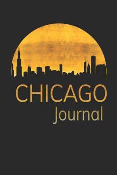 Paperback Chicago Journal: Blank Lined Notebook to Write in Book