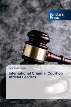 Paperback International Criminal Court on African Leaders Book