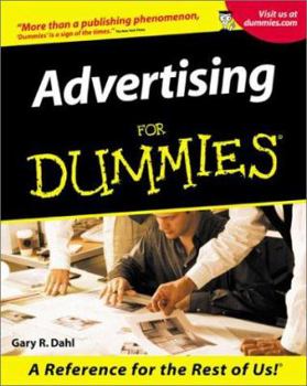 Paperback Advertising for Dummies Book