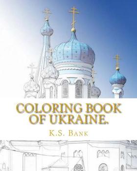 Paperback Coloring Book of Ukraine. Book