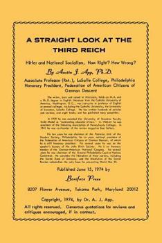 Paperback A Straight Look at the Third Reich Book
