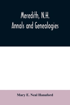 Paperback Meredith, N.H.: annals and genealogies Book