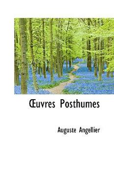 Hardcover Uvres Posthumes Book