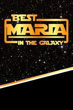 Paperback The Best Maria in the Galaxy: Isometric Dot Paper Drawling Notebook Feature 120 Pages 6x9 Book