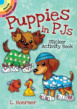 Hardcover Puppies in Pjs Sticker Activity Book