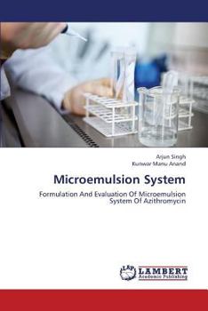 Paperback Microemulsion System Book