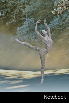 Notebook: Ballett Ballerina Notizbuch / persönliches Tagebuch / Schreibheft / Logbuch / Planer / Vokabelheft / Notizen - 6 x 9 Zoll (15,24 x 22,86 cm, ... Seiten mit Datumslinie, glänzendes Cover.